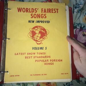 World's Fairest Songs - Vol. 5 - Vintage - Songbook